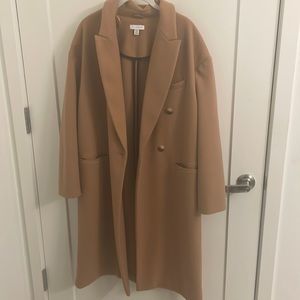 Nude topshop oversized coat
